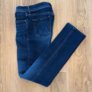 MOTHER Dark Indigo Straight Leg Jeans